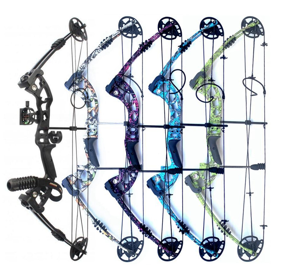 JunXing Archery Compound Bow Hunting Set Shooting Target RH 20-55lbs 5 Colors