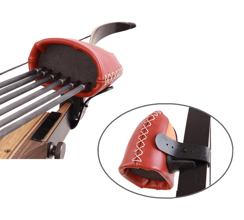 Arrow Quiver 6 Arrows Quick Mount for Recurve Bow Traditional Bow Long Bow