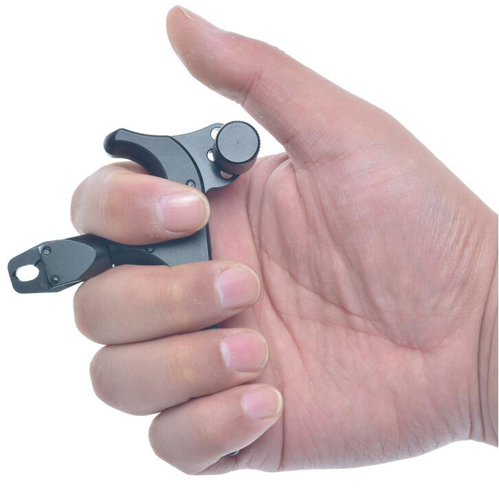 ARCHQUICK Thumb Release Aid 4 finger Caliper for Compound Bow Hunting Bow