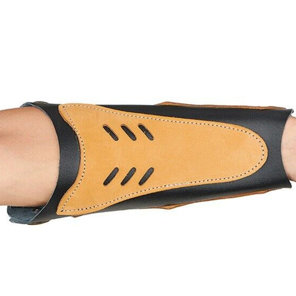Archery Cow Leather Arm Guard Protector Gear for Compound Recurve Bow Hunting