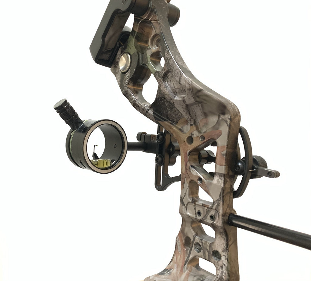 Archquick Single 1 Pin Adjustable Compound Bow Sight for Hunting and Target