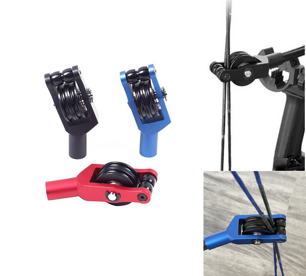 thumbnail image 2 of FUNTRESS Aluminum Compound Bow Cable Slide - Roller Glide For 3/8" Cable Rods 2 of 13