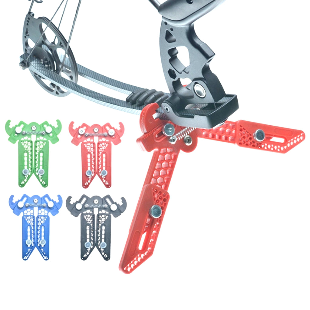 Archquick Adjustable Compound Bow Stand Holder Bow Bracket Rack Support Folding