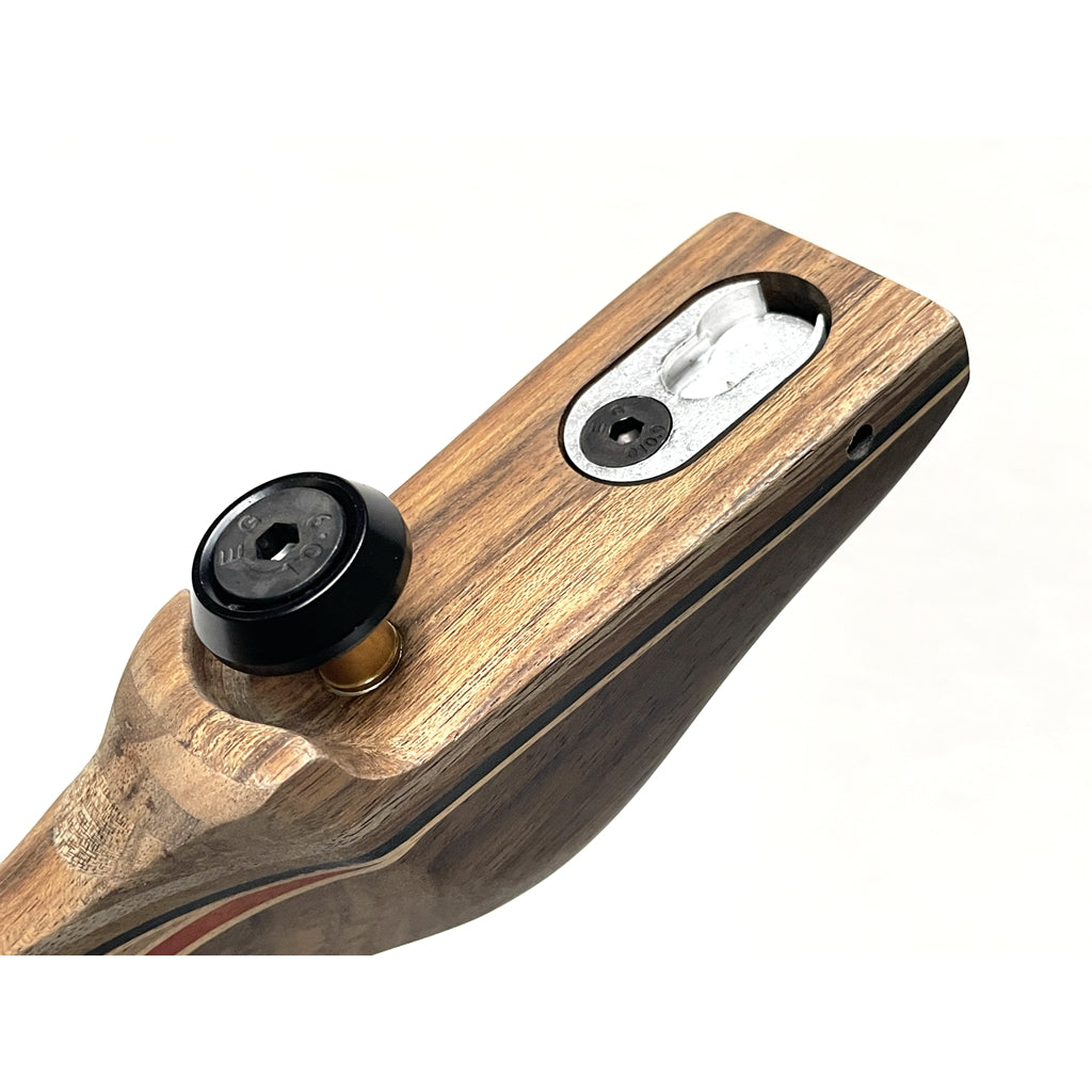 ARCHQUICK 60" ILF Wooden Recurve Bow 30-60lbs Riser 17inch For Hunting Target