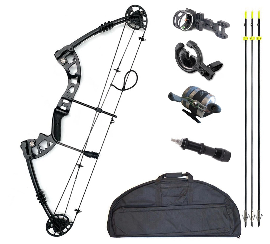 JunXing Compound Bow fishing Bowfishing Kit with Arrow Ready to Shoot