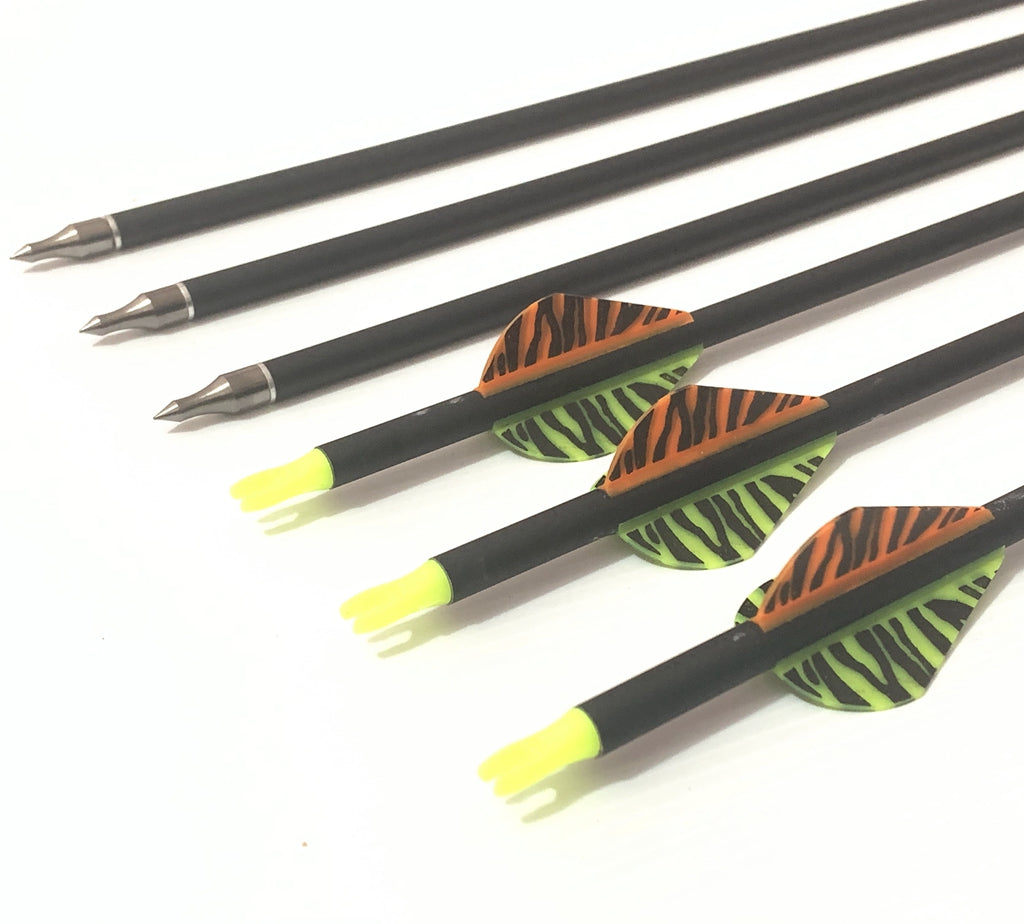 ARCHQUICK Carbon Fiber Arrow SP500 Compound bow Recurve Bow Hunting 12pcs