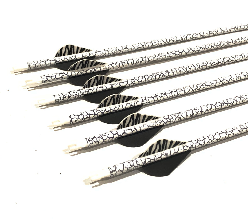 ARCHQUICK 31'' Camo Carbon Arrows Archery Recurve Compound Bow Hunting 12pcs