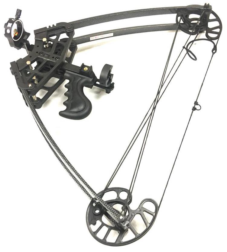 JunXing Triangle Compound Bow Archery Hunting Target Shooting Luxury Package 50lbs