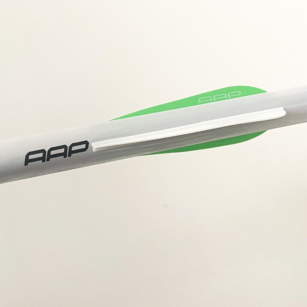 AAP Archery 3" Parabolic 6-9mm Shaft Quick shrink Fletch Wrapping Vanes 12pcs