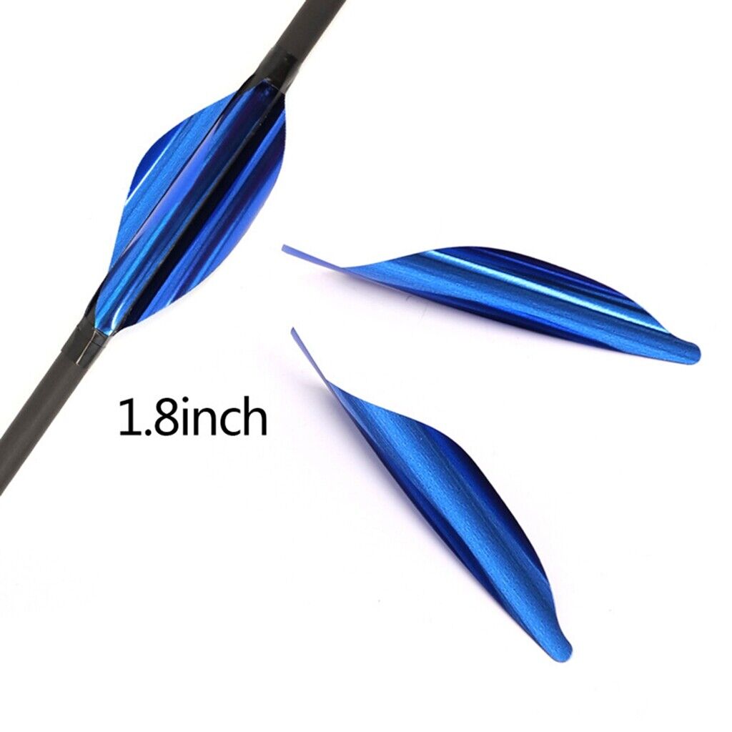 Archquick Archery Spin Vane 1.8" Arrow Fletching Vanes (50 Pack)