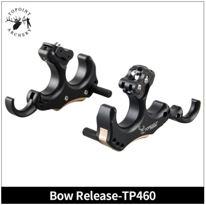Topoint Compound Bow Release Aids Back Tension 3 4 Finger Thumb Trigger Caliper