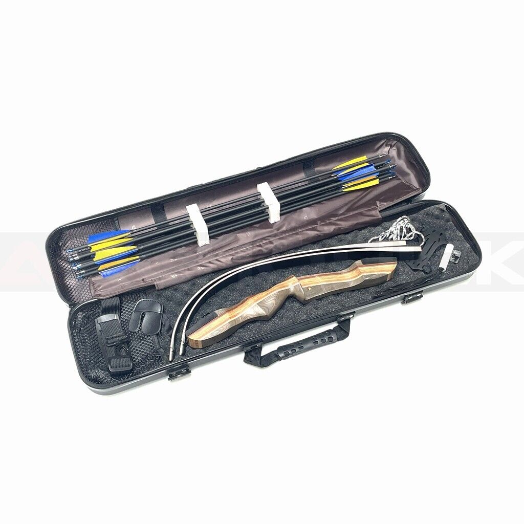 ARCHQUICK Takedown Recurve Bow 25-60lb For Hunting and Target RH/LH Package