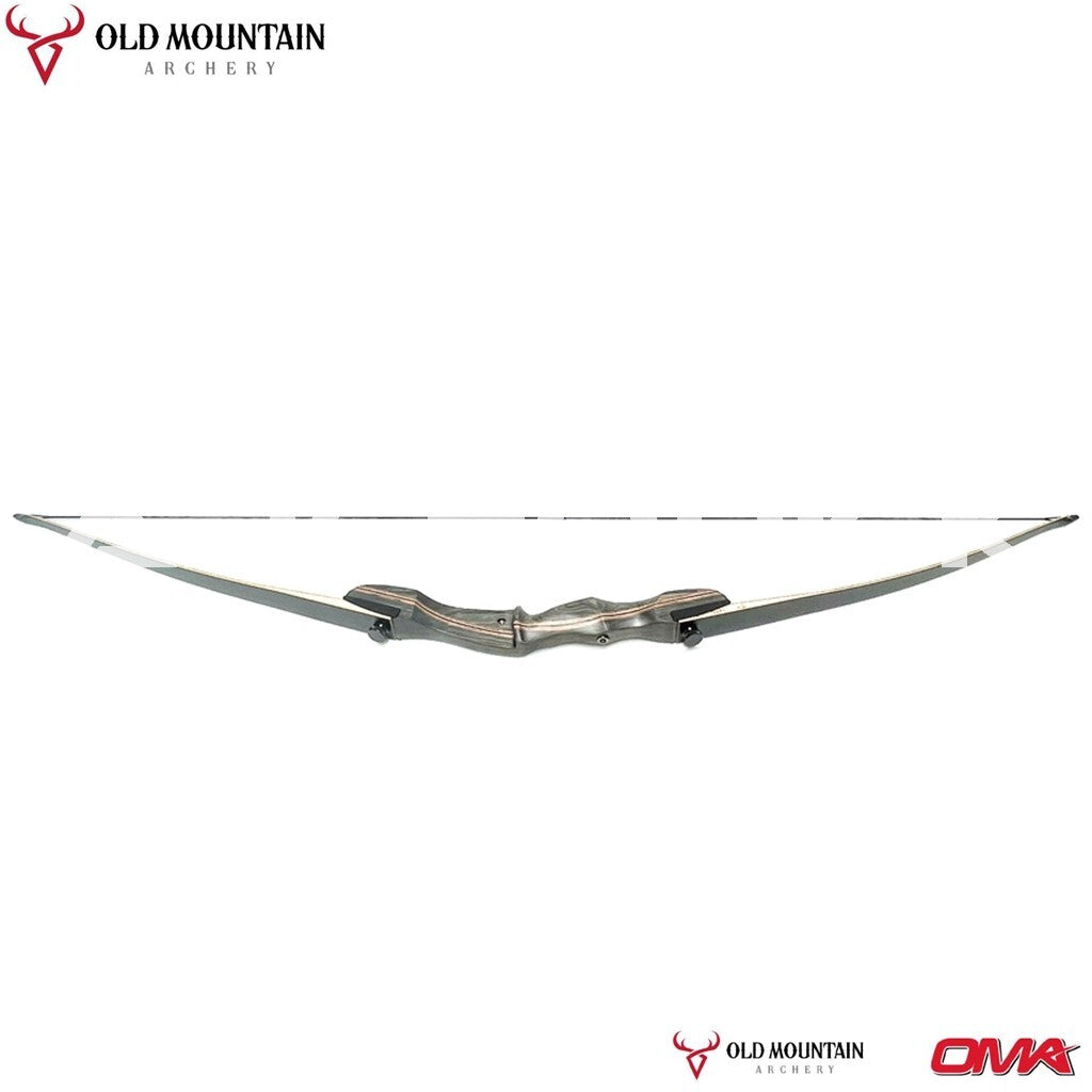 Old Mountain Archery Ghost Takedown Long Bow 64" Longbow 25-60lb R/L Hunting