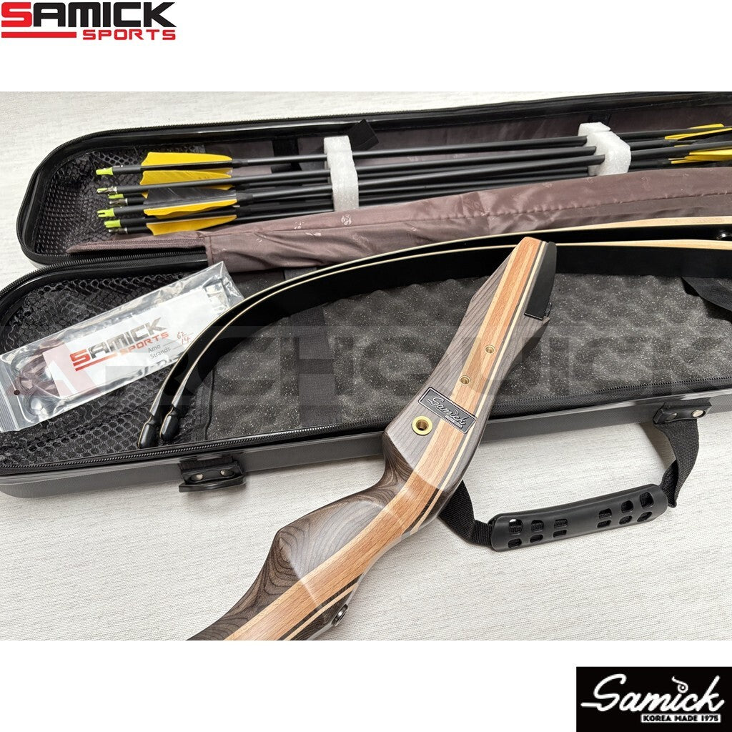 Samick Sage Takedown Recurve Bow 62inch 20-60lb RH or LH Hunting and Target