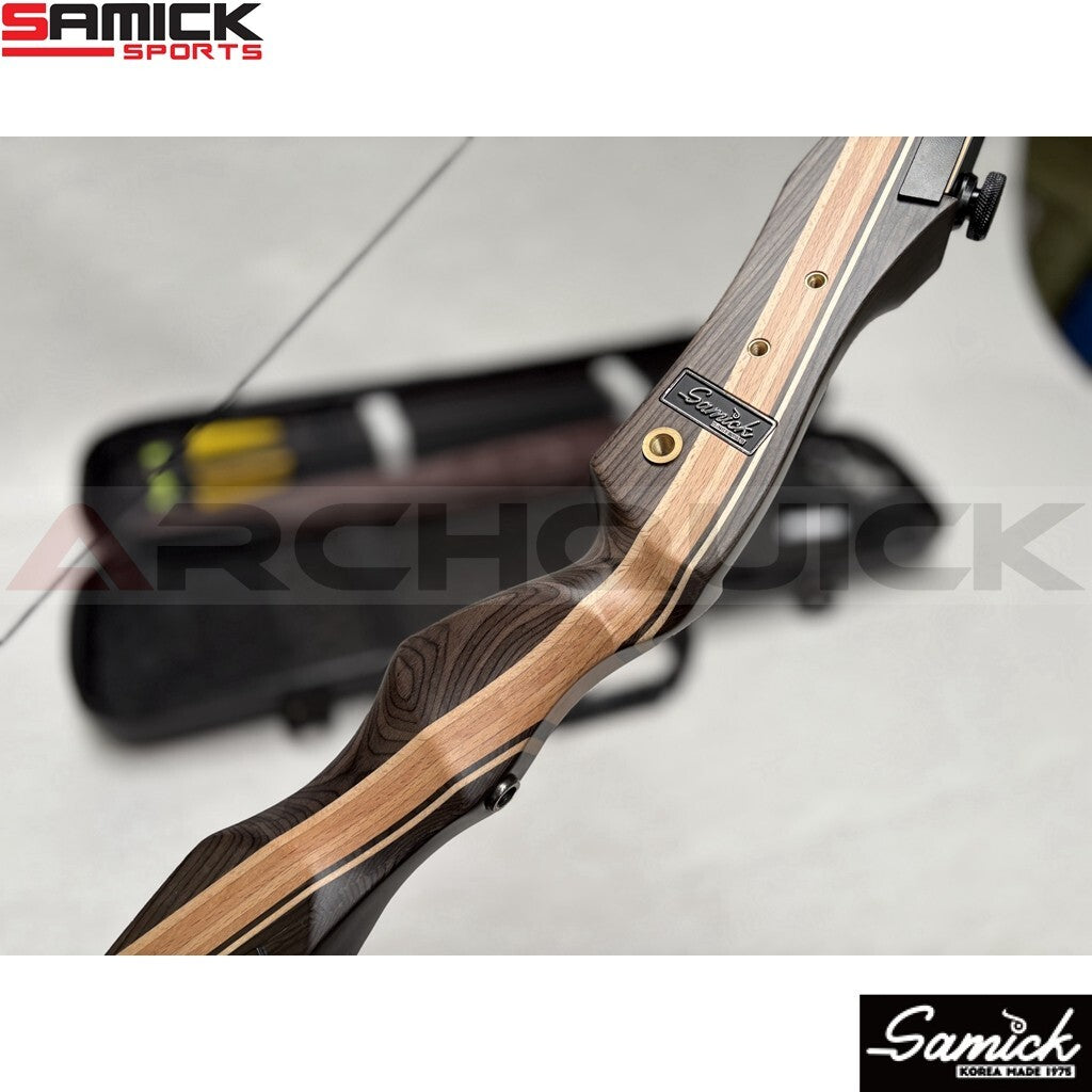 Samick Sage Takedown Recurve Bow 62inch 20-60lb RH or LH Hunting and Target