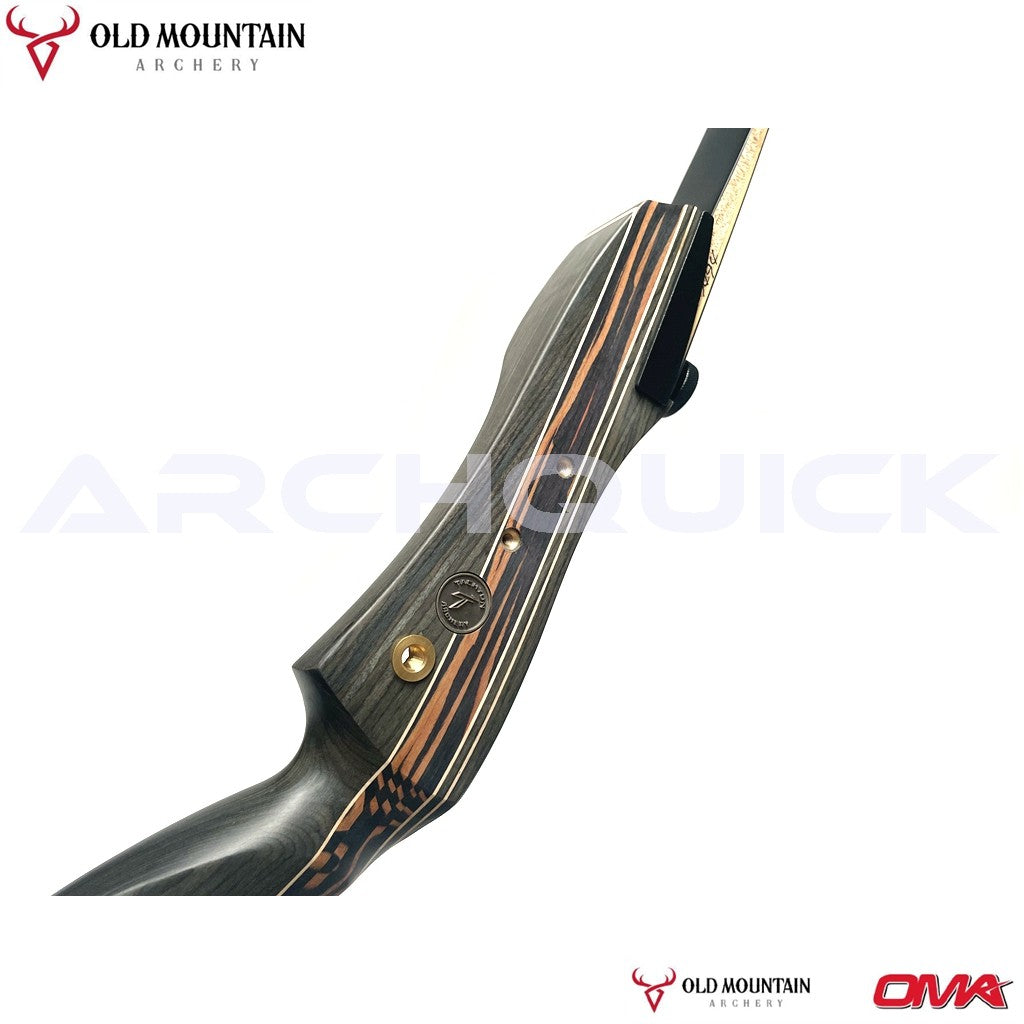 Old Mountain Archery Tachyon T/D Recurve Bow 62inch 20-60lb R/L Hunting & Target