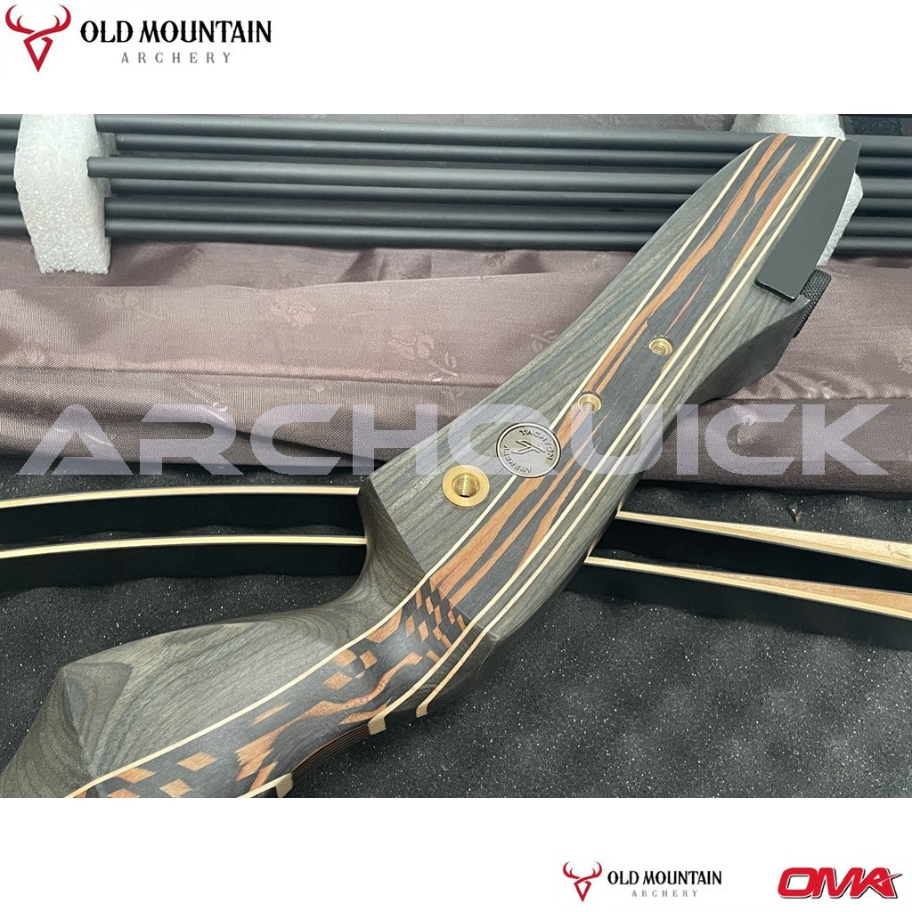 Old Mountain Archery Tachyon T/D Recurve Bow 62inch 20-60lb R/L Hunting & Target
