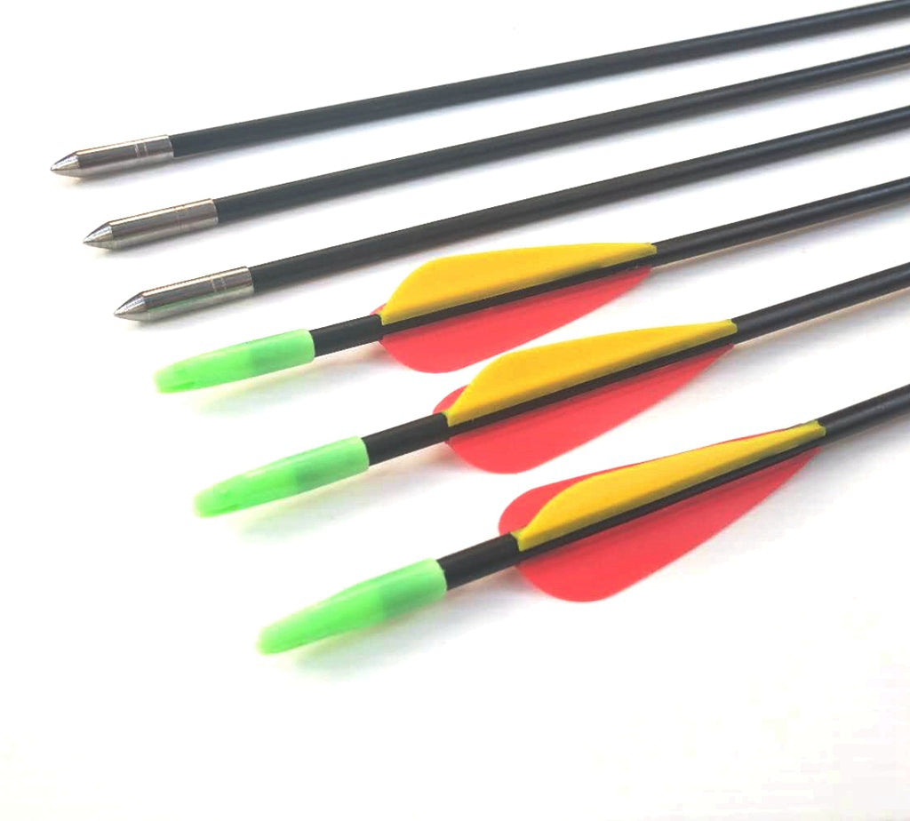 10x 31" Fiberglass Arrow Archery hunting compound recurve bow Practice Target