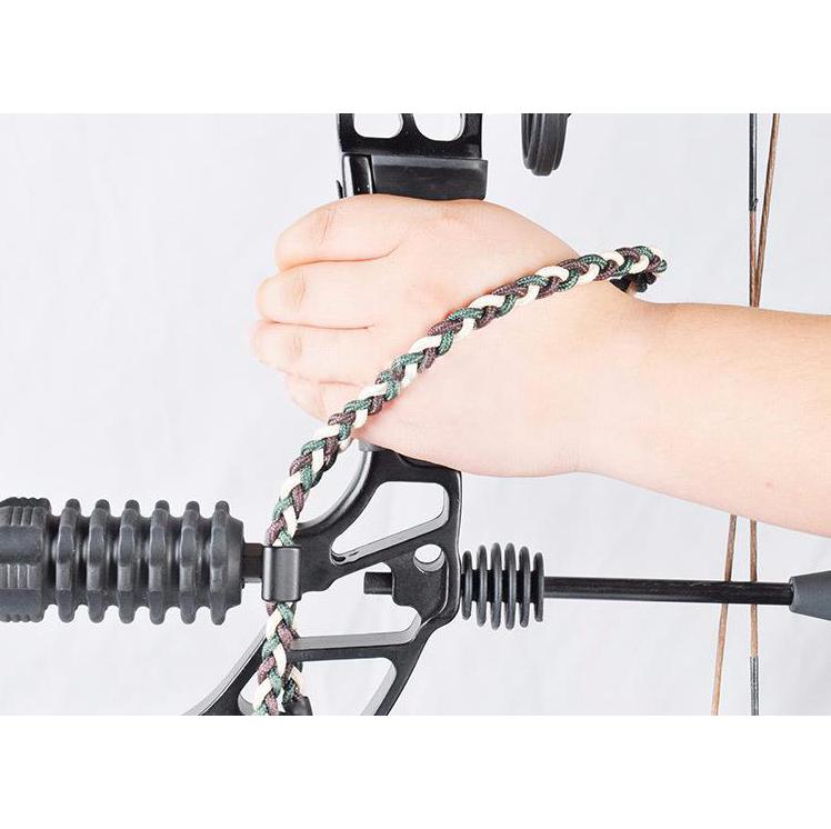 New COMPOUND BOW Sling BRAIDED ADJUSTABLE BOW WRIST SLING ARCHERY CAM