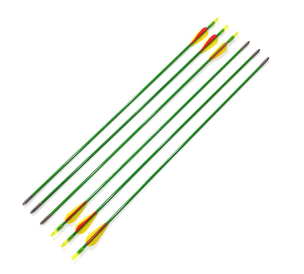 10x 26" Fiberglass Arrows 10-30lbs KIDS Prac Target Recurve Compound Bow Green