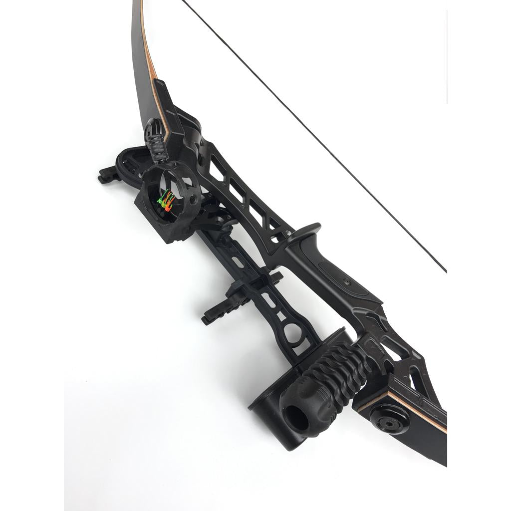 New Recurve Bow Set Q103 Archery Takedown 60 Inch Target Hunting 30-60lbs R/H