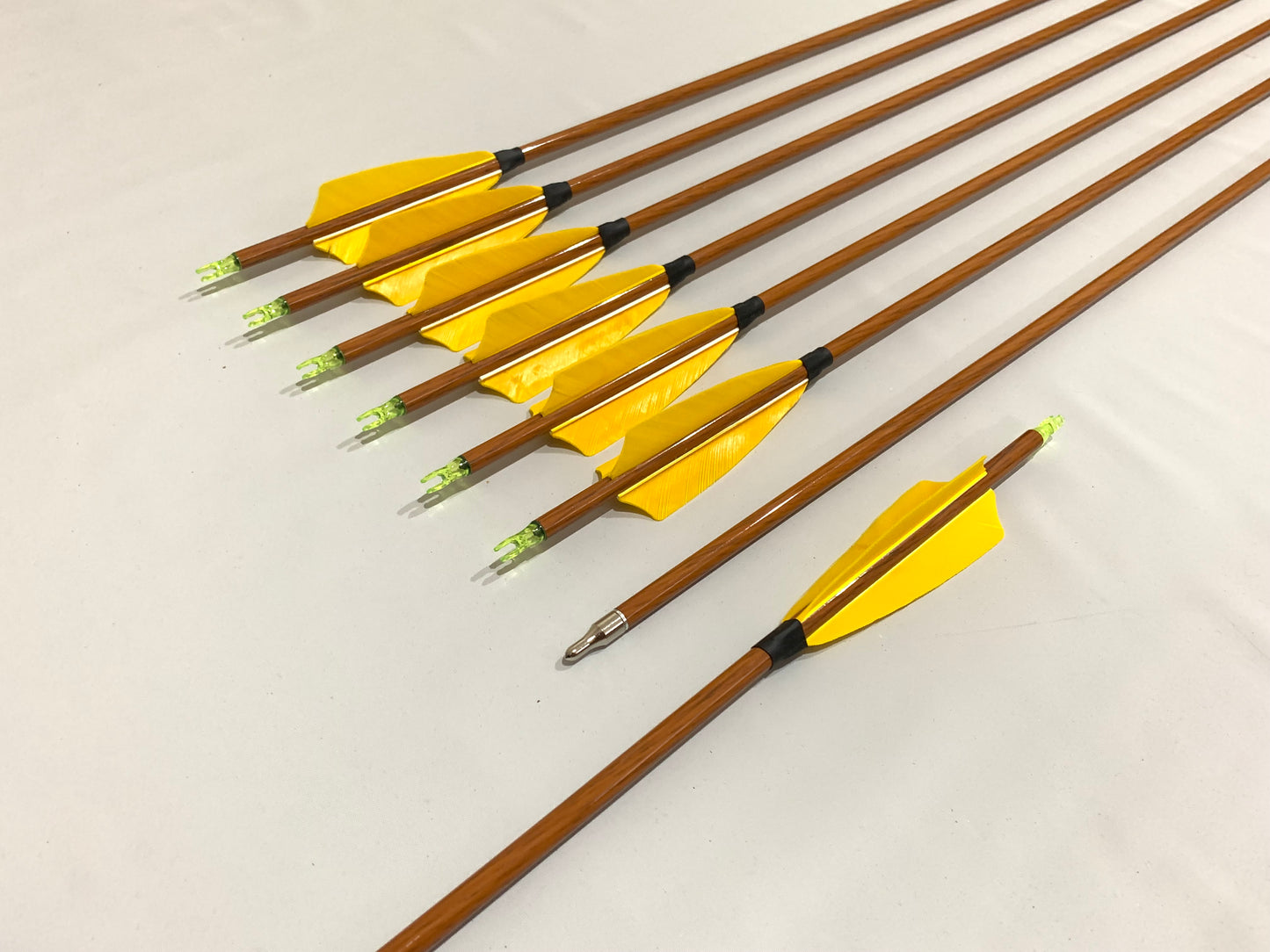 New 12x 31.5" Carbon Arrows 4" Turkey Feather Compound Recurve Bow Hunting Sp400
