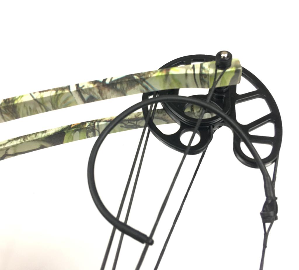 JunXing Triangle Compound Bow Archery Hunting Target Shooting Luxury Package 50lbs
