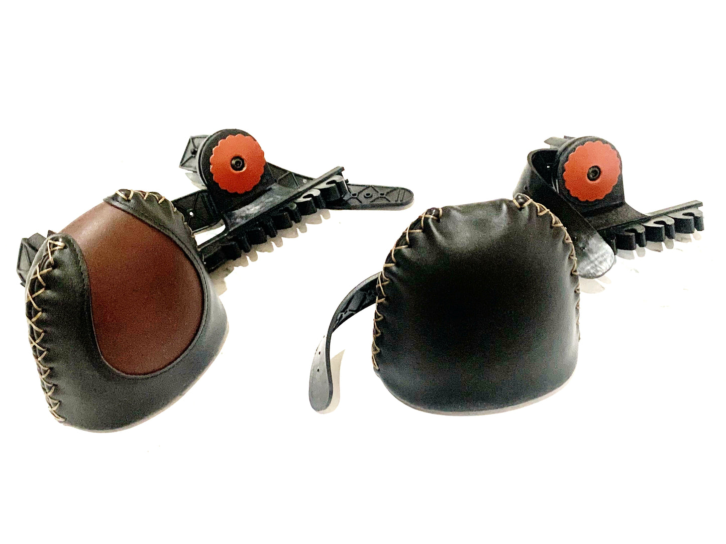 Traditional Bow Quiver 6 Arrows Quick Mount for Recurve Bow Long Bow Black/Brown