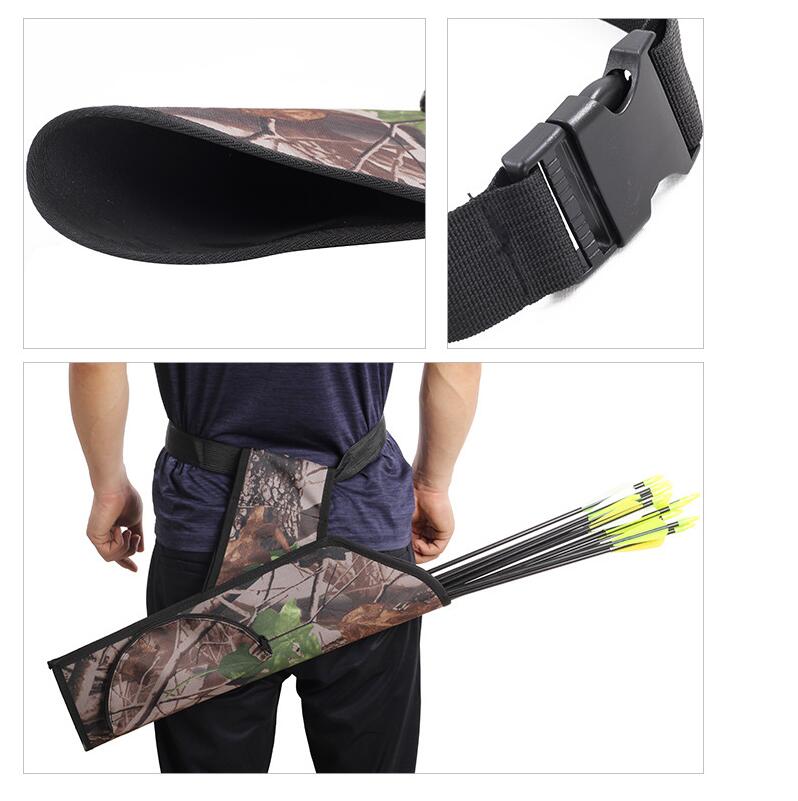 New Arrow Quiver Holder bag Archery Waist Quiver Hunting Target Training