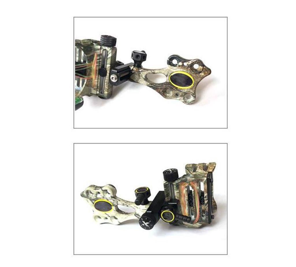 New Archquick Compound Bow Sight 5 Pins CNC Alu Micro Adjust Tool-less Designed