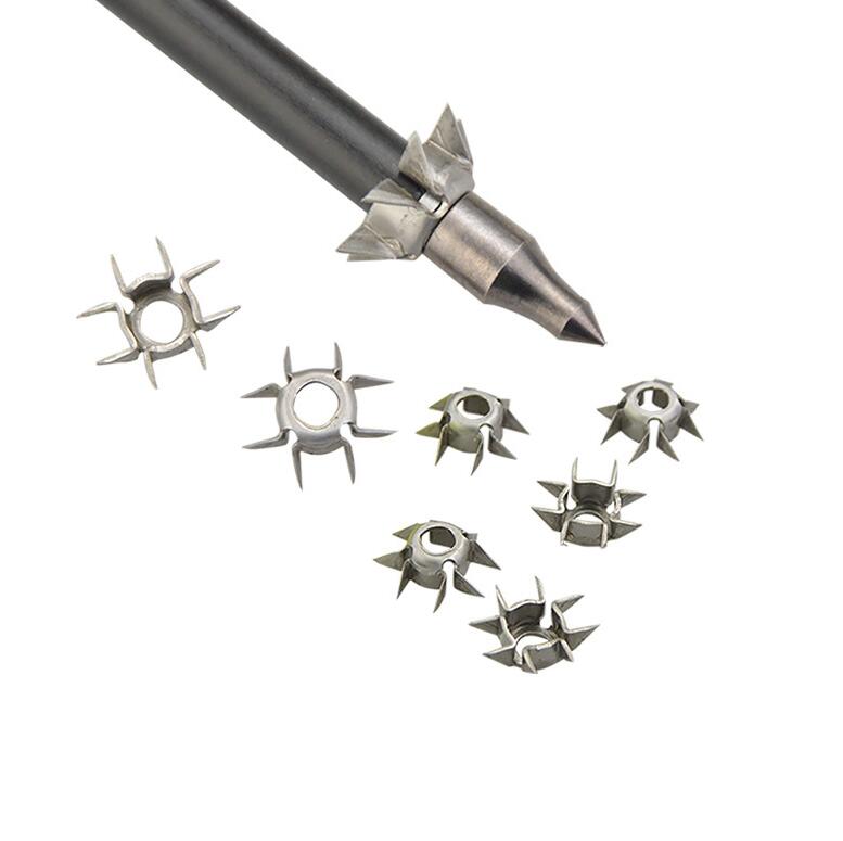 12x Small Game Archery Arrow Bow Hunting Heads