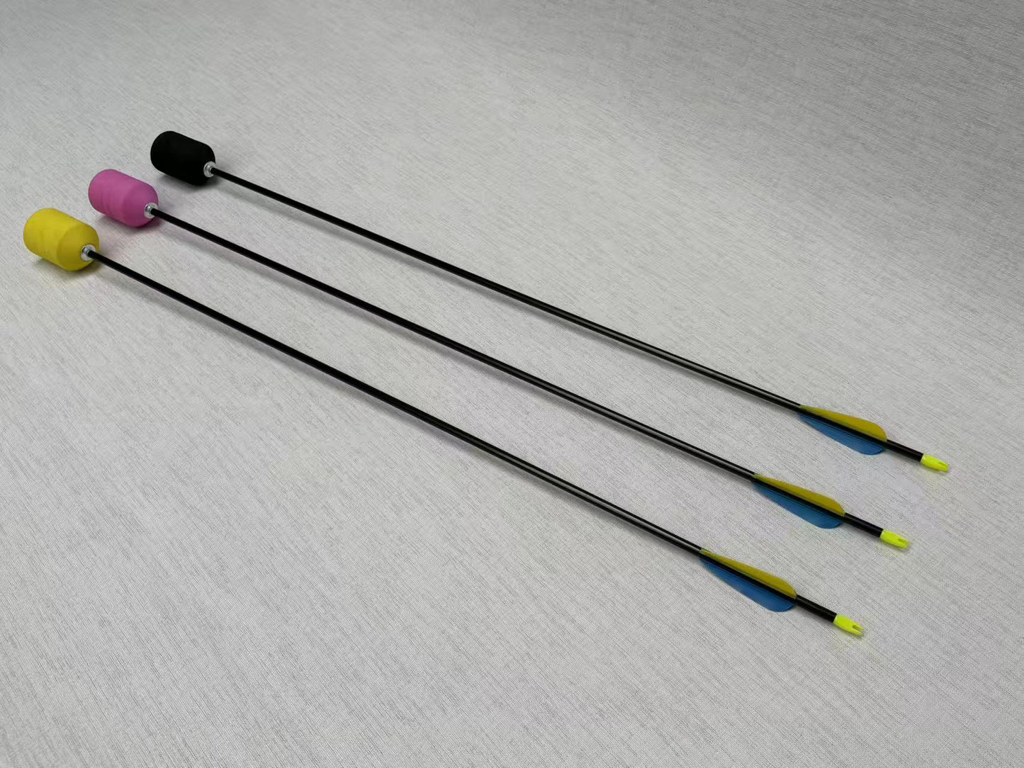 Combat Archery Bow Tag Arrows With Foam Head Battle Aluminium Arrows