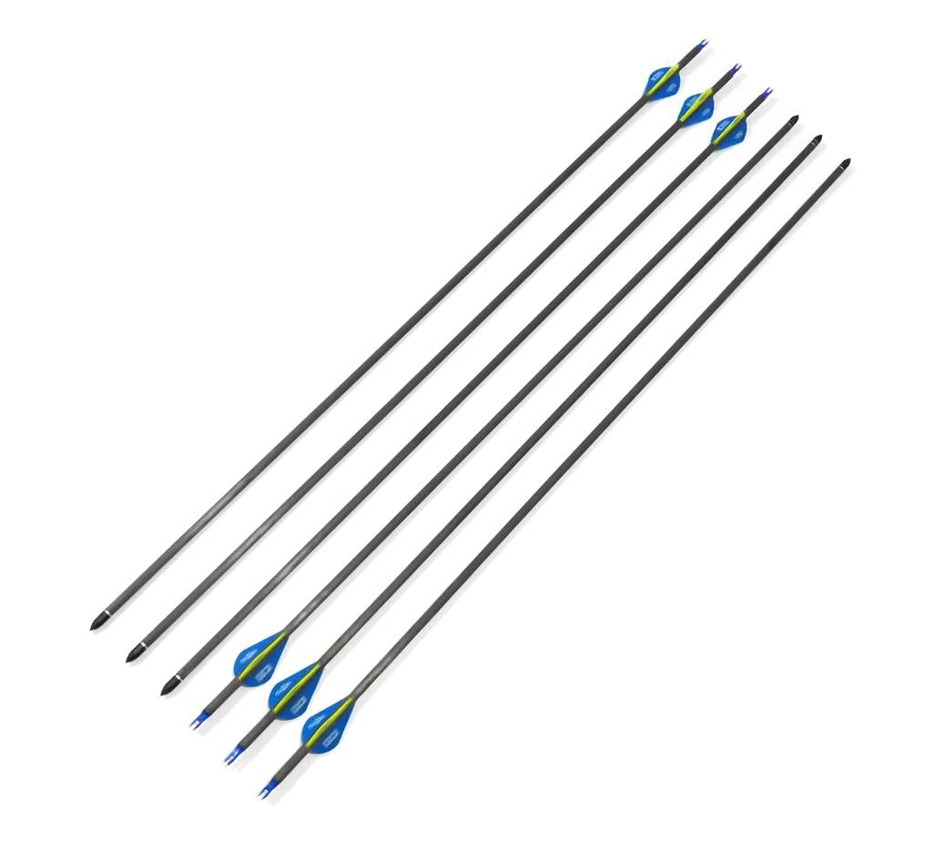 12 x 31.5" PURE CARBON ARROWS Spine 300 COMPOUND RECURVE BOW HUNTING TARGET