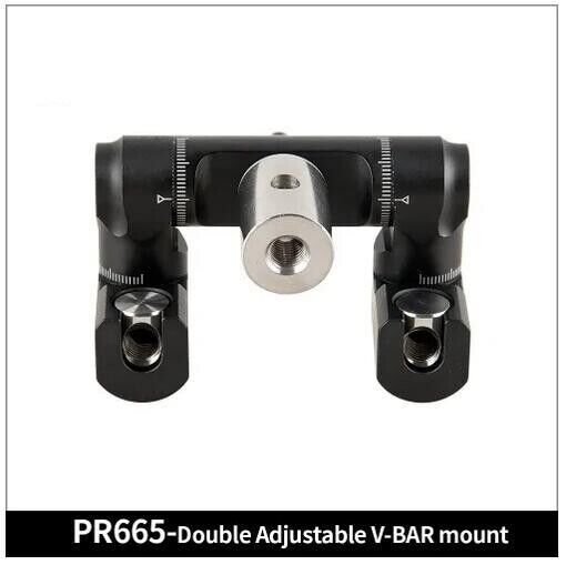 TP Archery Stabilizer Double Adjustable V-BAR Mount PR665 Quick Detach
