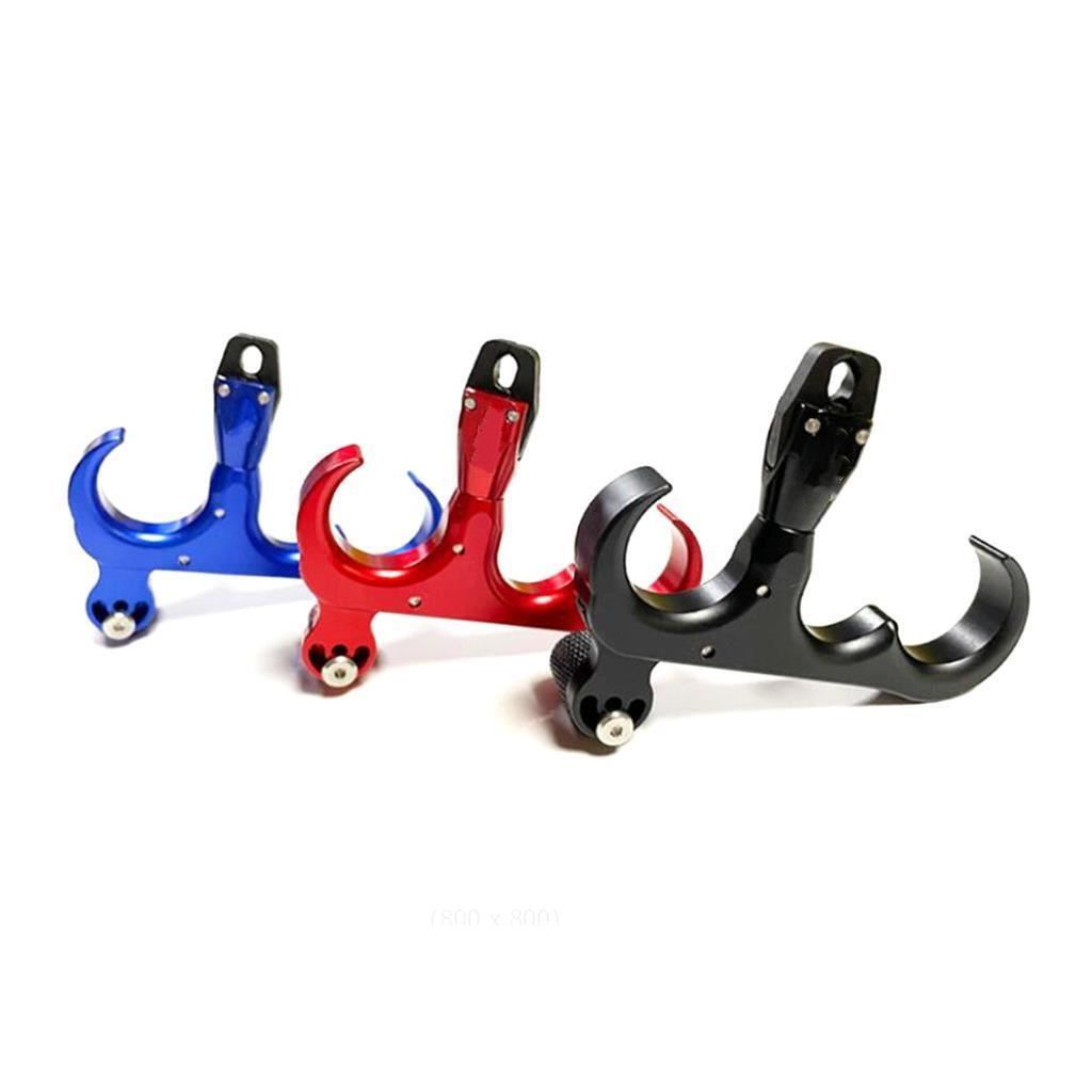 Compound Bow Thumb Release Aid Archery Adjustable Thumb Trigger Rotate 360°