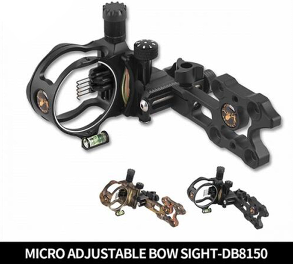 NEW ARCHQUICK Compound Bow Sight CNC Alu Micro Adjust Tool-less Designed L/R