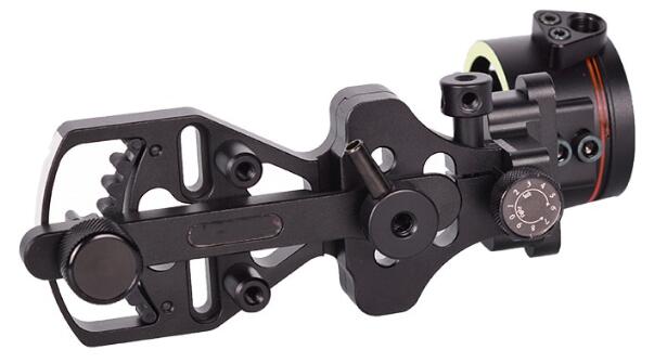 ARCHQUICK Single 1 Pin Adjustable Compound Bow Sight for Hunting & Target RH&LH