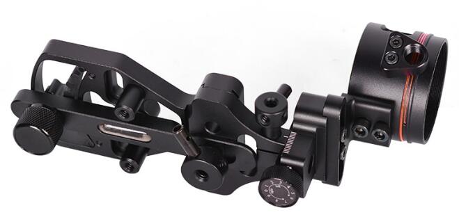 ARCHQUICK Single 1 Pin Adjustable Compound Bow Sight for Hunting & Target RH&LH