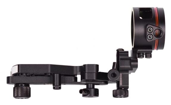 ARCHQUICK Single 1 Pin Adjustable Compound Bow Sight for Hunting & Target RH&LH