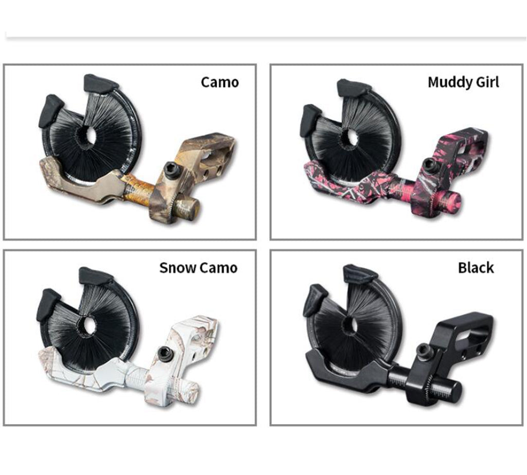 New Full brush arrow rest for compound bow Recurve bow R/L Hand Archer ...