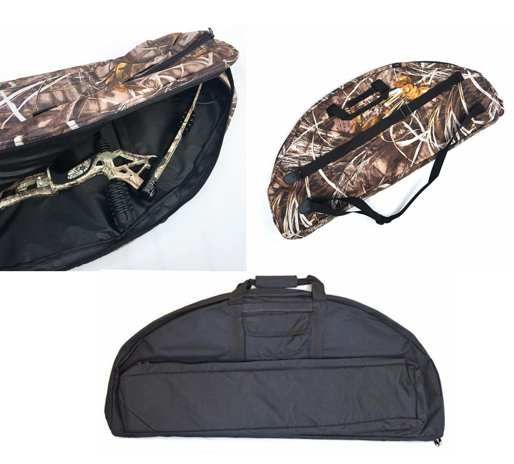 Compound Bow bag Archery Arrows Carry Bag Case with ARROW HOLDER Black ...