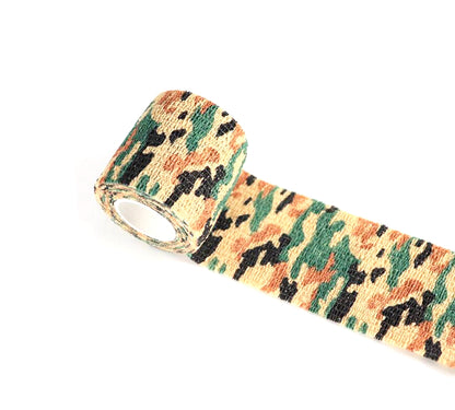 2x Archery Camouflage Camo Cloth Tape Archery Hunting Protective Camo Wrap Tape