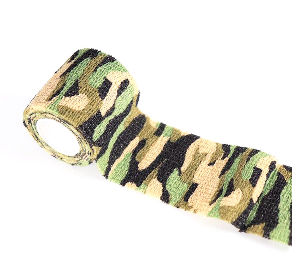 2x Archery Camouflage Camo Cloth Tape Archery Hunting Protective Camo Wrap Tape