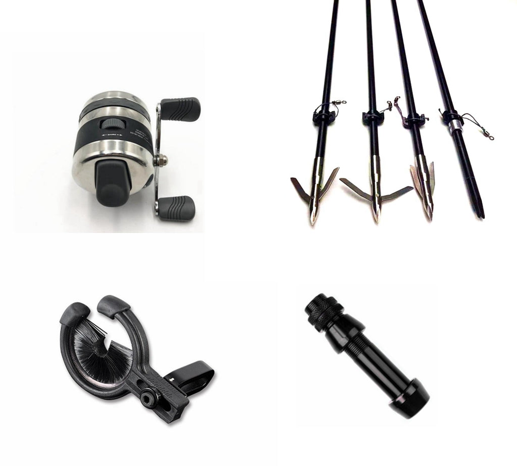 Archquick Bow Fishing Combo Kit Reels Arrows and Fishing Tips Rest