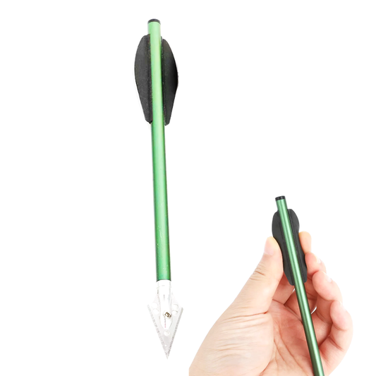 ARCHQUICK 6.3" Crossbow Bolts Aluminium Arrows 2 Blade Broadheads GRN