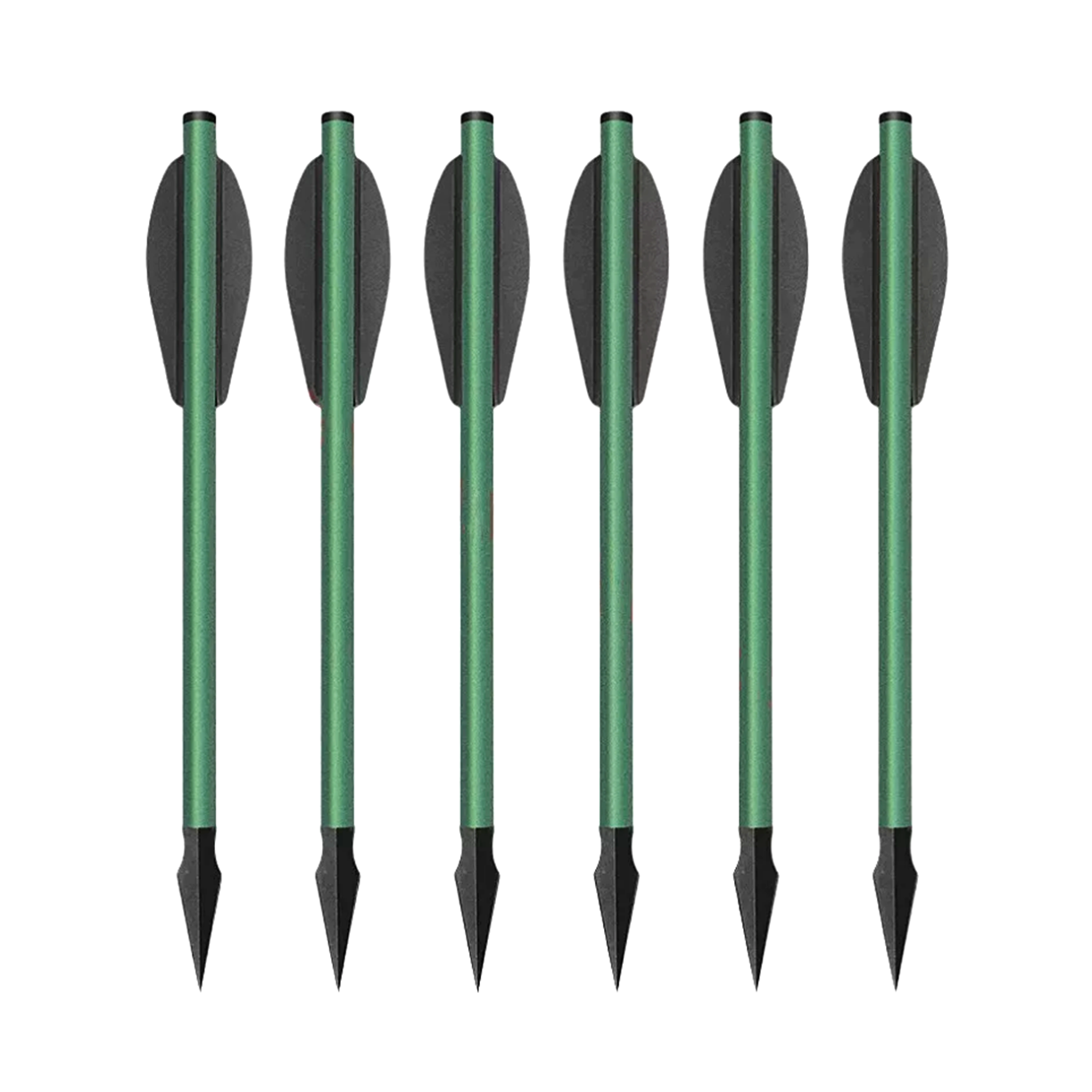 ARCHQUICK 6.3" Crossbow Bolts Aluminium Arrows 2 Blade Broadheads Red