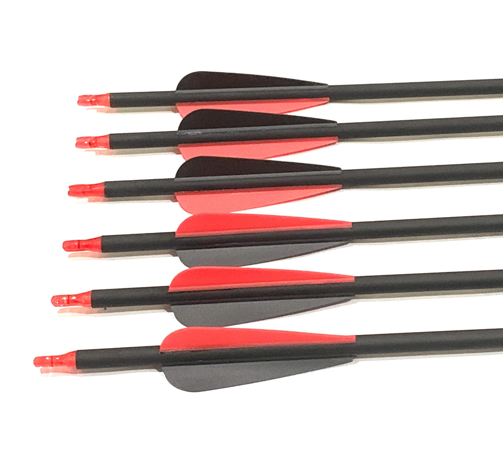 12x 32.5 Inch ARCHQUICK Carbon Arrows Spine 500/600 For Compound Recurve Bow Hunting