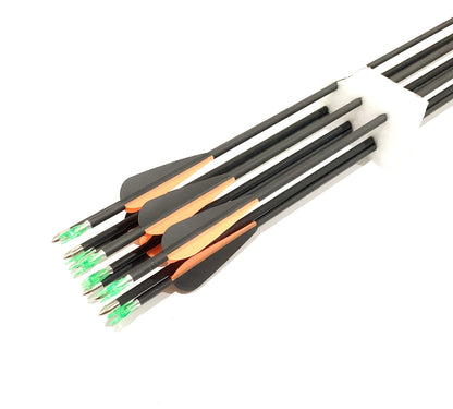12 X 31.5" Pure Carbon Arrows 6mm shaft FOR COMPOUND RECURVE BOW TARGET Archery