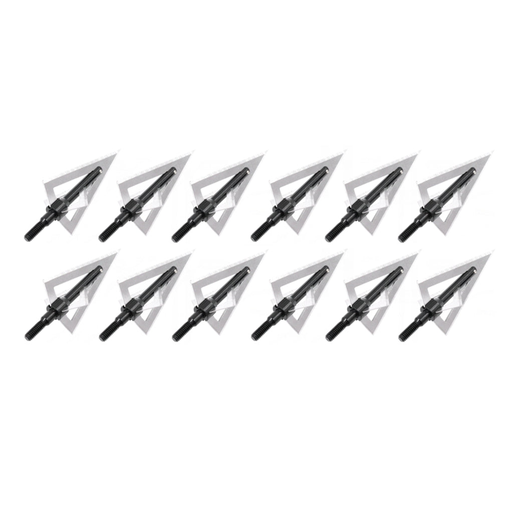 ARCHQUICK Broadhead- 4 Fixed Blade 120 grain Compound Bow Crossbow Hunting