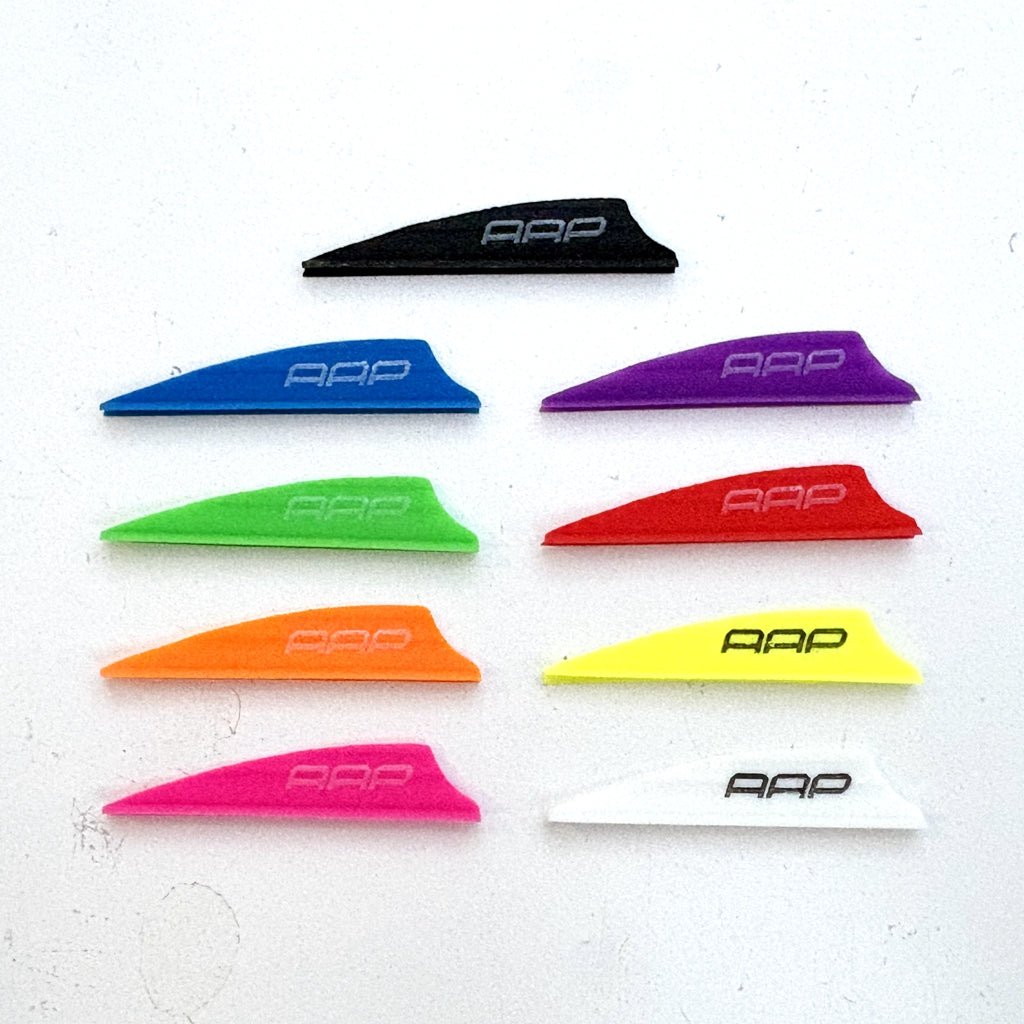 AAP Archery 1.75" Shield Arrow Fletching Vanes (50 Pack)